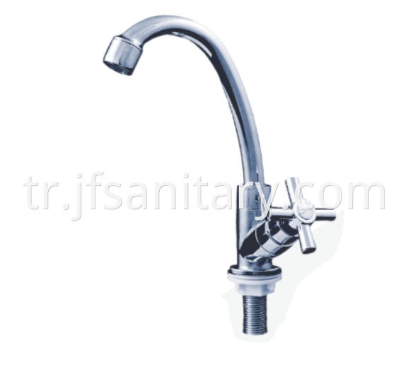 Abs Plastic Sink Tap With Chrome Plated